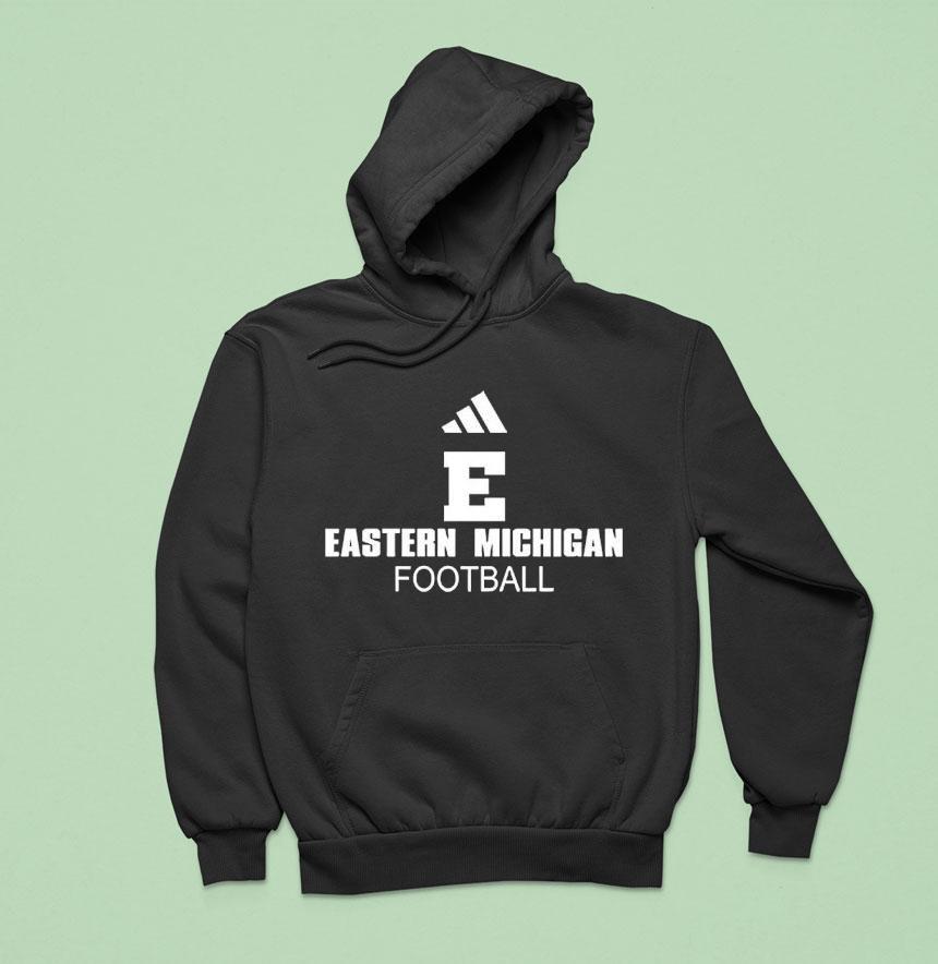 Eastern Michigan Eagles Football Logo Hoodie Eastern Michigan Eagles Football Logo Hoodie