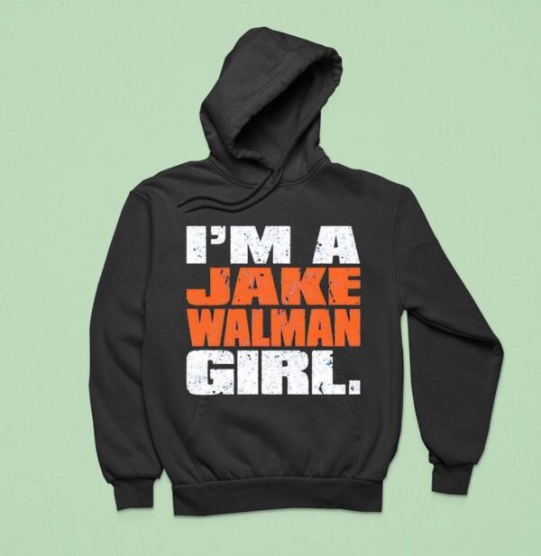 Edmonton Oilers I M A Jake Walman Girl Hoodie