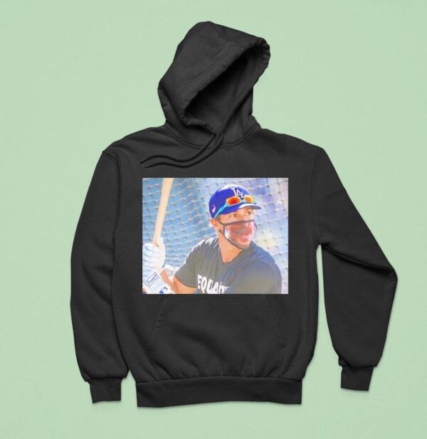 Enrique Hernndez Los Angeles Dodgers Funny Face Mask Hoodie