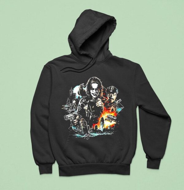 Eric Draven The Crow Vintage Hoodie