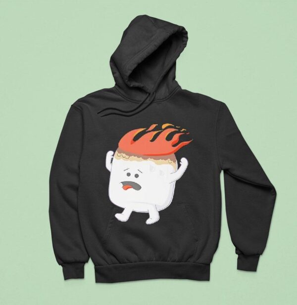 Flaming Marshmallow Hoodie