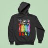 Floral Foxglove Daisy Tulip Book Lover Hoodie