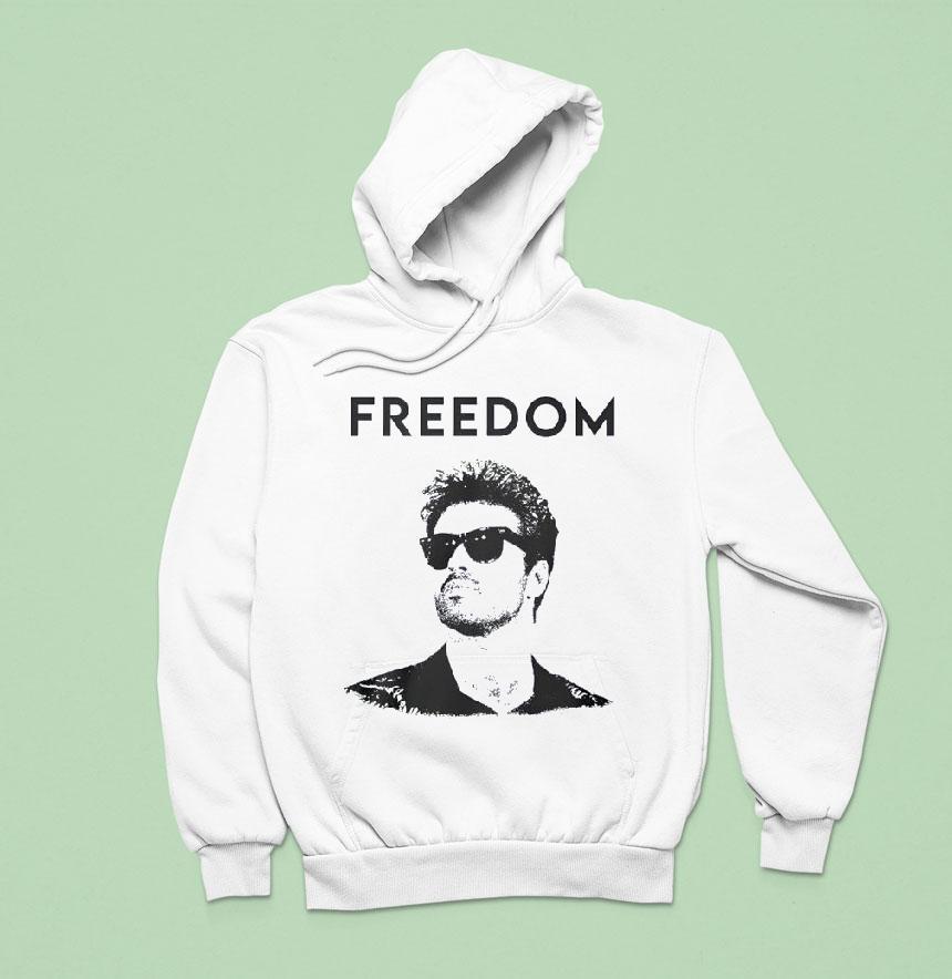 George Michael Freedom Hoodie George Michael Freedom Hoodie