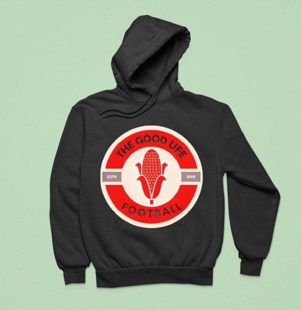 Good Life Football Estd Logo Hoodie