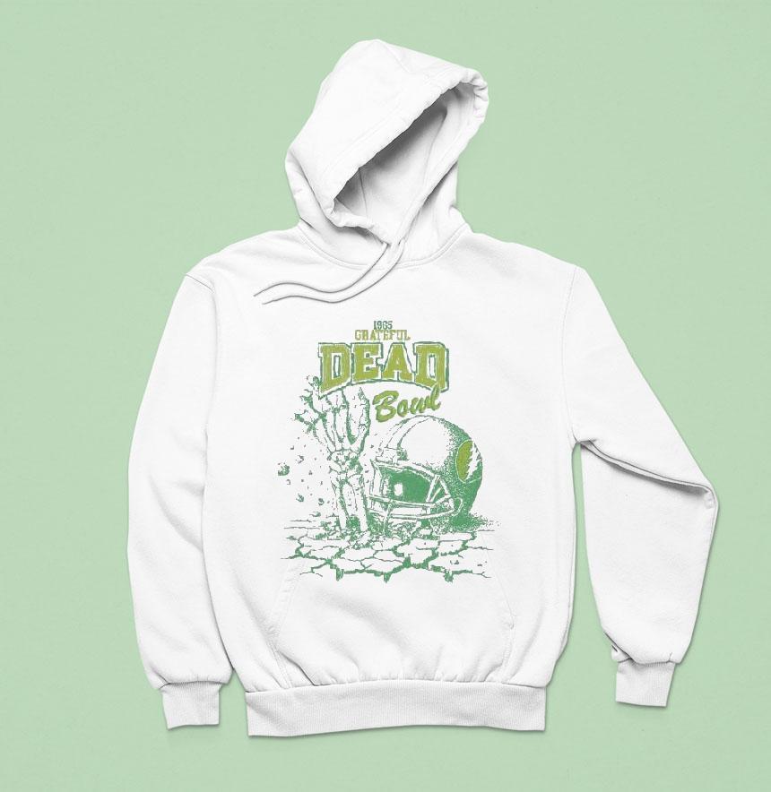 Grateful Dead Bowl Helmet Skeleton Hand Hoodie Grateful Dead Bowl Helmet Skeleton Hand Hoodie