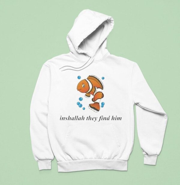 Halal Family Inshallah They Find Him Fish Hoodie
