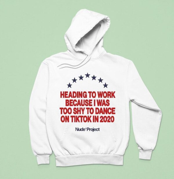 Heading To Work Because I Was Too Shy To Dance On Tiktok In Hoodie