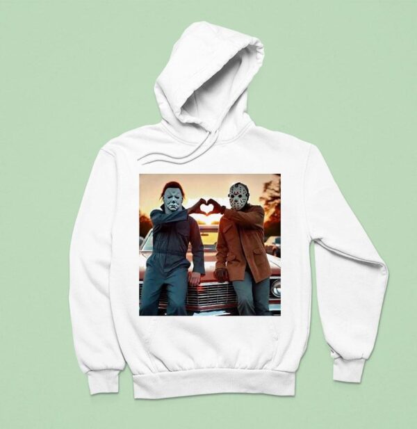 Heart Hands But Make It Horror Hoodie