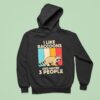 I Like Racoon Lover And Maybe People Vintage Hoodie