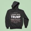 I Stand With Trump Parody Spending The Rest Of His Fecking Life In Prison Hoodie
