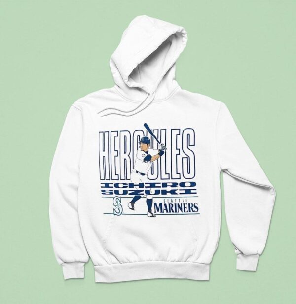 Ichiro Suzuki Seattle Mariners Cooperstown Baseball Hoodie