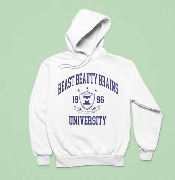 Ilona Maher Beast Beauty Brains University Hoodie