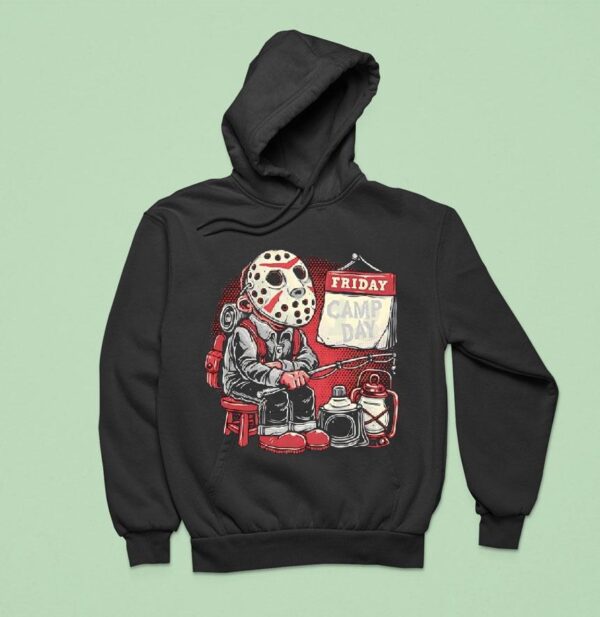 Jason Voorhees Friday Is Camp Day Hoodie