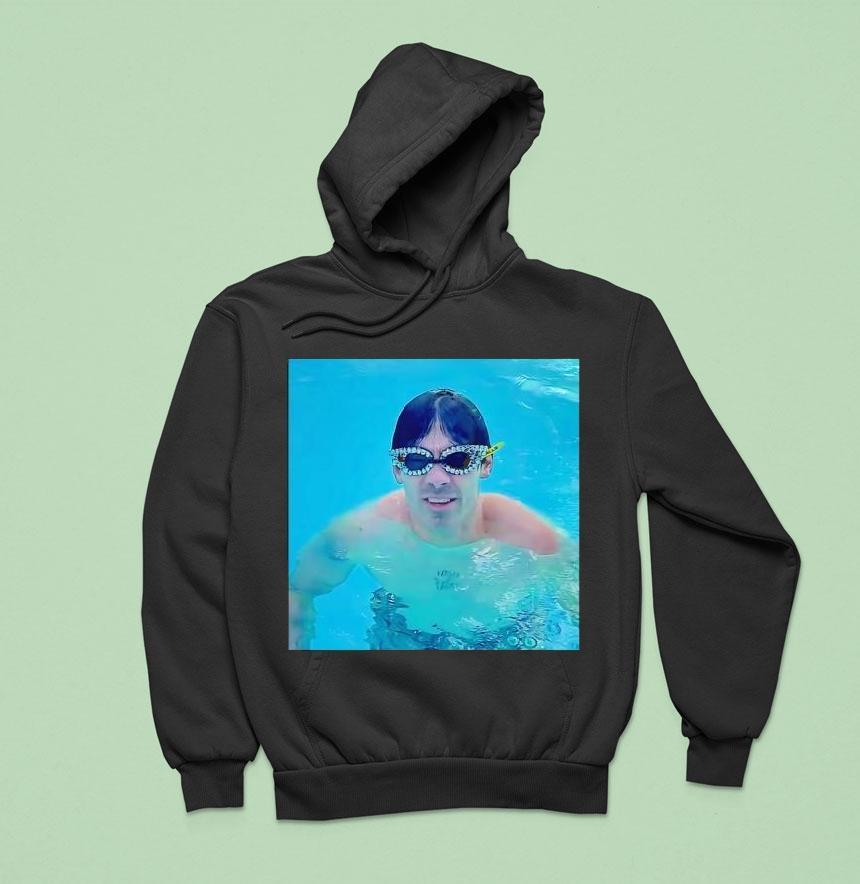 Joe Jonas Wear Swimming Goggles In The Pool Hoodie Joe Jonas Wear Swimming Goggles In The Pool Hoodie
