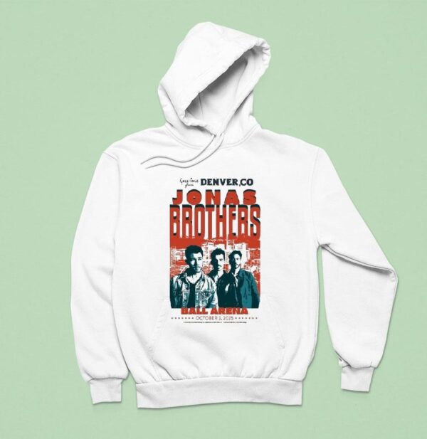 Jonas Brothers Ball Arena On October Denver Co Hoodie