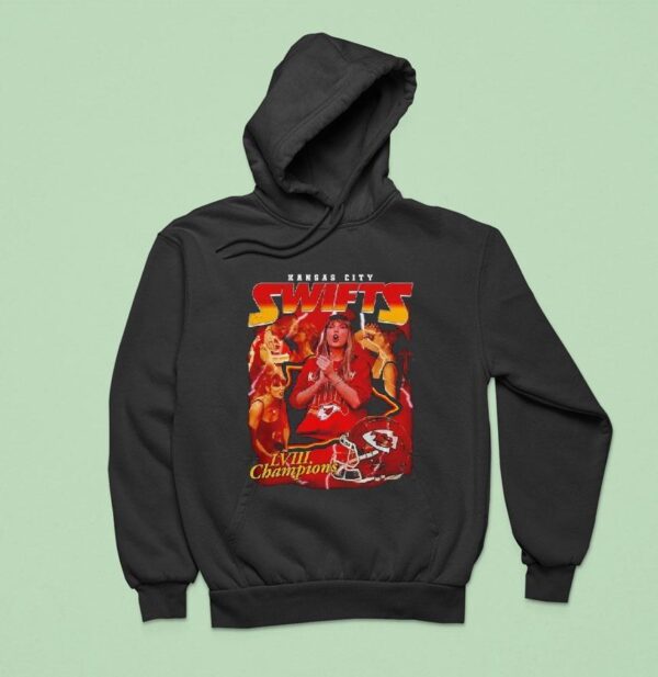 Kansas City Chiefs Swifts Lviii Champions Hoodie