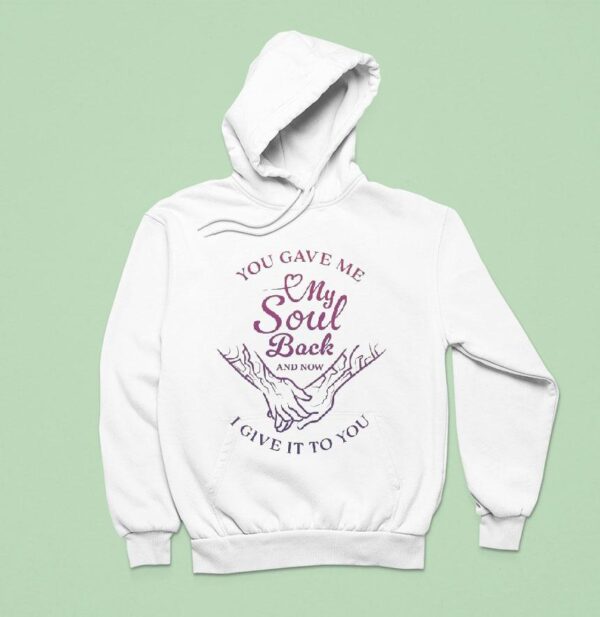 Kpop Demon Hunters You Gave Me My Soul Back And Now I Give It Yo You Hands Hoodie