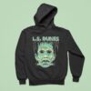 L S Dunes Frankenstein Live Halloween Head Hoodie