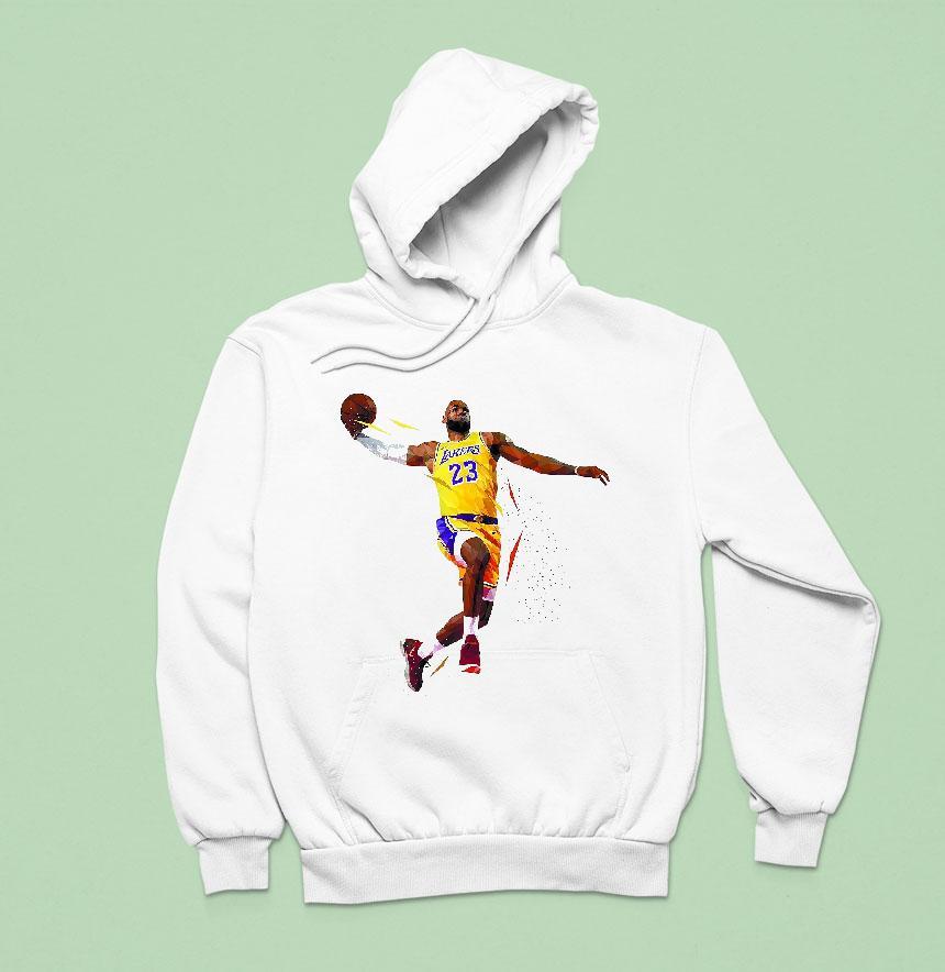 Lebron James Low Poly Hoodie Lebron James Low Poly Hoodie