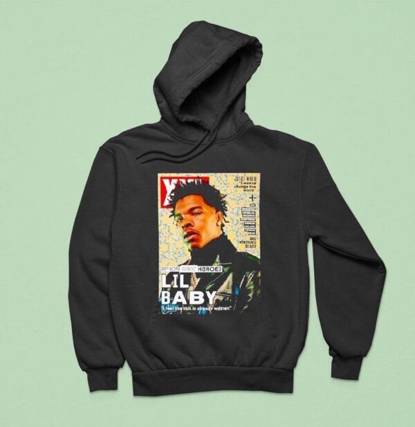 Lil Baby Hip Hop S New Heroes Juice Wrld I Wanna Change The World Hoodie
