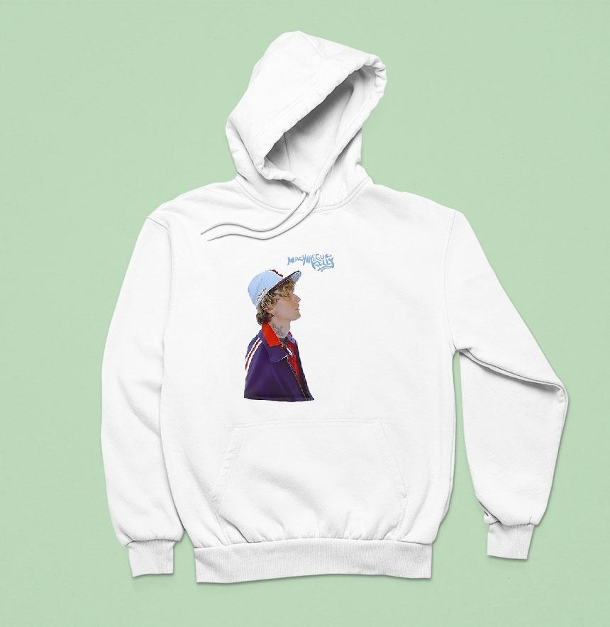 Machine Gun Kelly Lost Americana Tour Portrait Dates Hoodie Machine Gun Kelly Lost Americana Tour Portrait Dates Hoodie