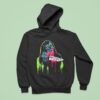 Mastodon Neon Knife Skull Reaper Hoodie