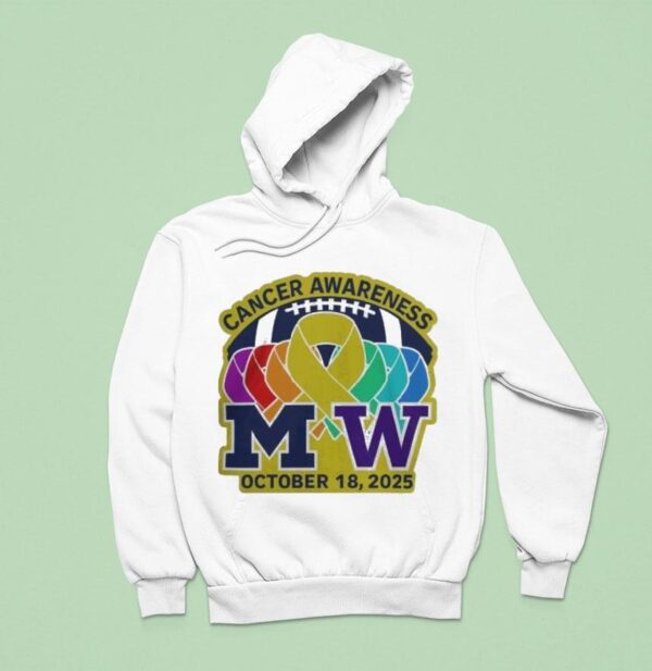 Michigan Wolverines Vs Washington Huskies Cancer Awareness Gameday Hoodie