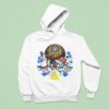 Mickey Mouse And Figment Epcot Center In Walt Disney World Hoodie