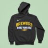 Milwaukee Brewers Built For Fall Mlb Postseason Hoodie
