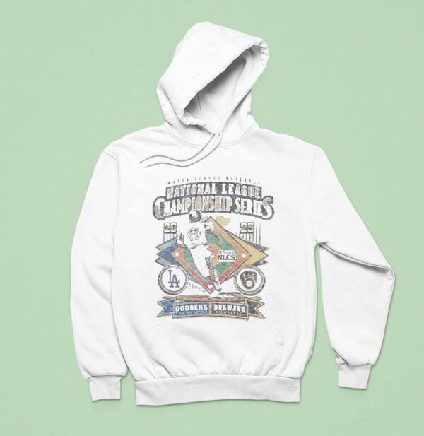 Milwaukee Brewers Vs La Dodgers Nlcs Match Up Dueling Franklin Hoodie