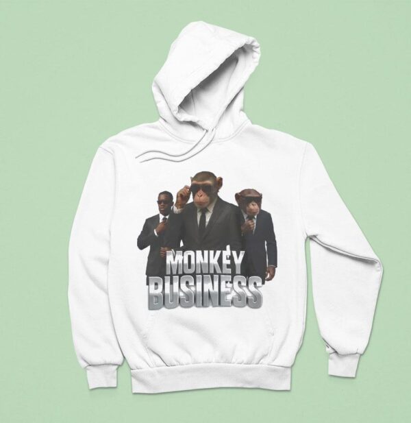 Monkey Business Dead Man Running Hoodie