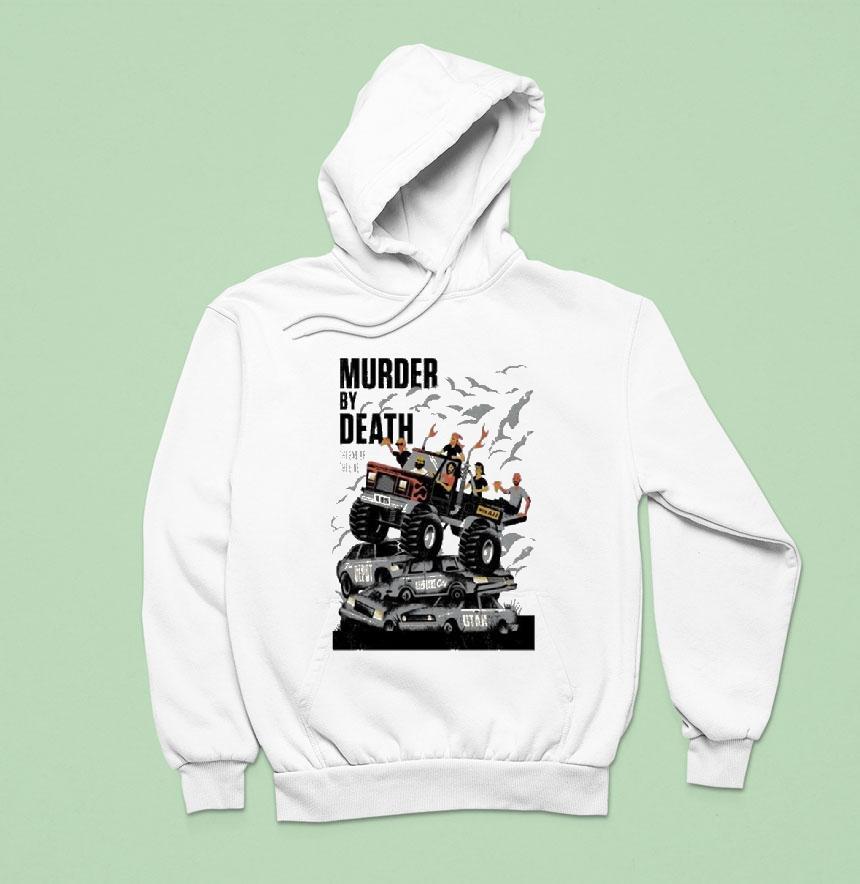 Murder By Death October Salt Lake City Tour Hoodie Murder By Death October Salt Lake City Tour Hoodie