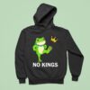 No Kings Men Women Portland Frog Protes Hoodie