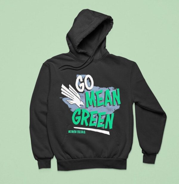 North Texas Go Mean Green Hoodie