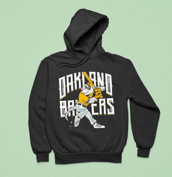 Oakland Ballers Slugging Scrappy Masco Hoodie