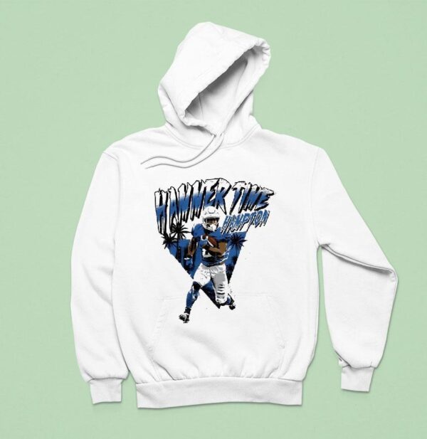 Omarion Hampton Los Angeles Chargers Hammer Time Hoodie