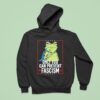 Only You Can Prevent Fascism Portland Frog Protest Anti Ice Anti Fascism Hoodie
