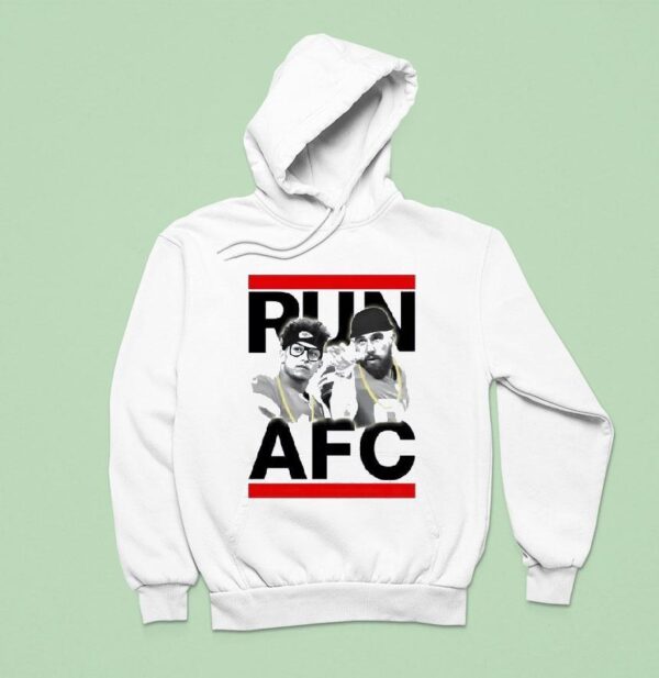 Patrick Mahomes Travis Kelce Kansas City Chiefs Run Afc Hoodie