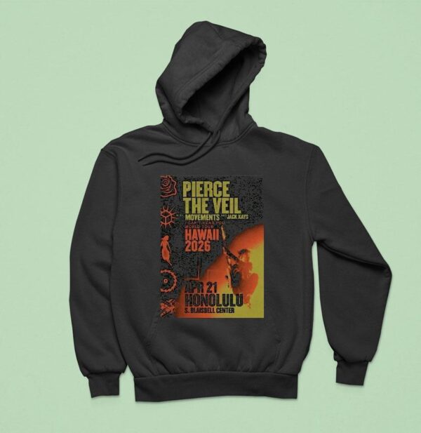 Pierce The Veil Neal S Blaisdell Arena Honolulu Hoodie
