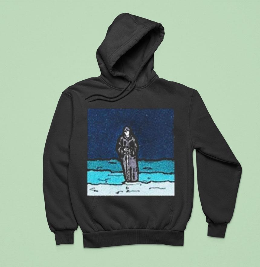 Pink Water Gun Solitude Graphic Hoodie Pink Water Gun Solitude Graphic Hoodie