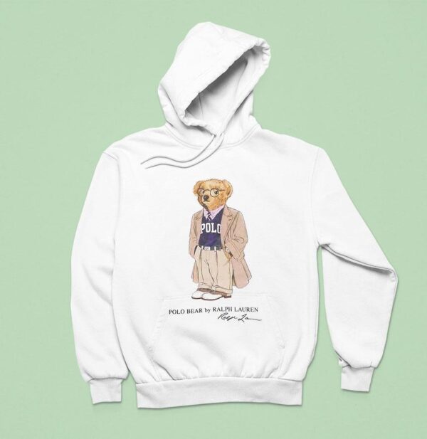 Polo Bear In Trench Coat Polo Hoodie
