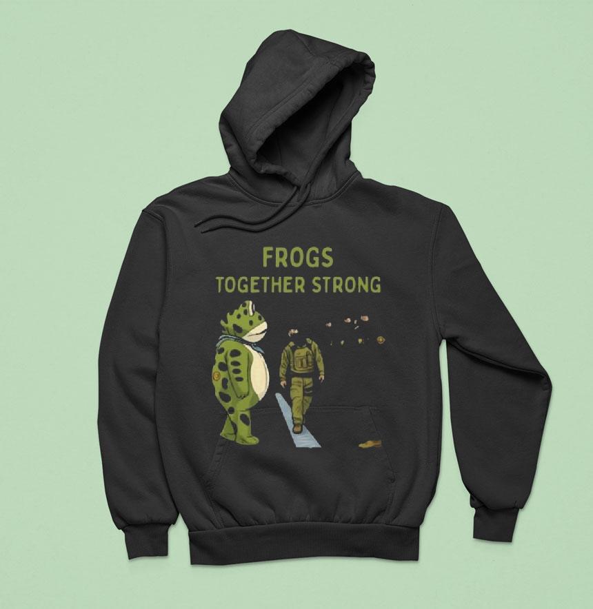 Portland Frog Protest Hoodie Portland Frog Protest Hoodie