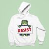 Portland Frog Protest Resis Hoodie