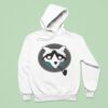 Raccoon With Pipe Hoodie