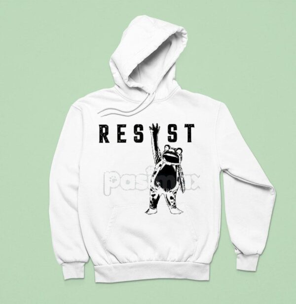 Resist Frog Rage Against The Machine Hoodie