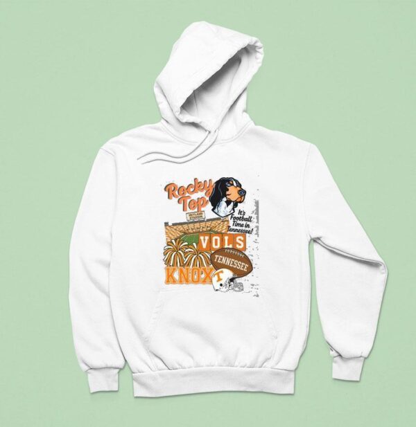 Rocky Top It S Football Time In Tennessee Vols Knox Hoodie