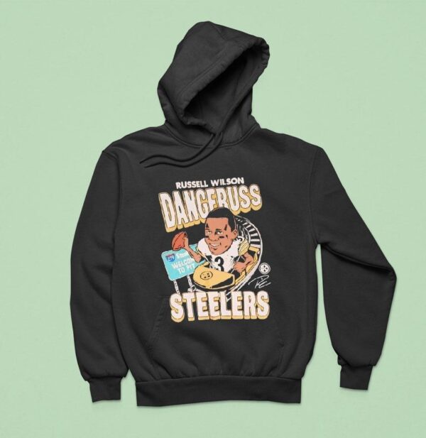 Russell Wilson Dangeruss Pittsburgh Slers Football Signature Hoodie