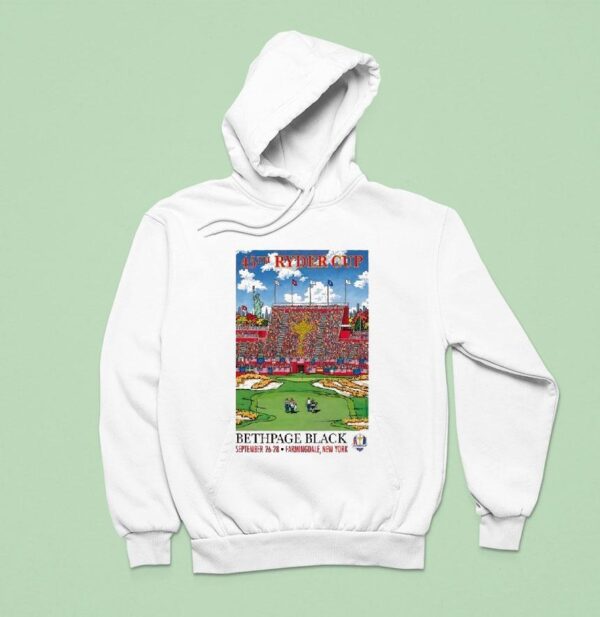 Ryder Cup Th Bethpage Black Sept Farmingdale Ny Hoodie