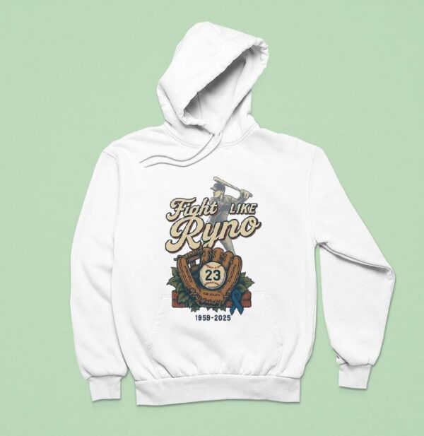 Ryne Sandberg Chicago Cubs Fight Like Ryno Hoodie