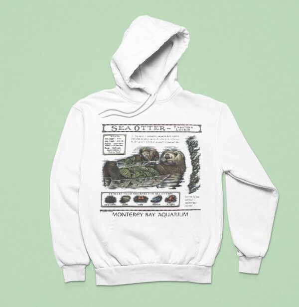 Sea Otter Monterey Bay Aquarium Hoodie